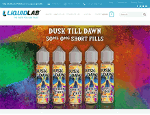 Tablet Screenshot of liquidlabsuk.com